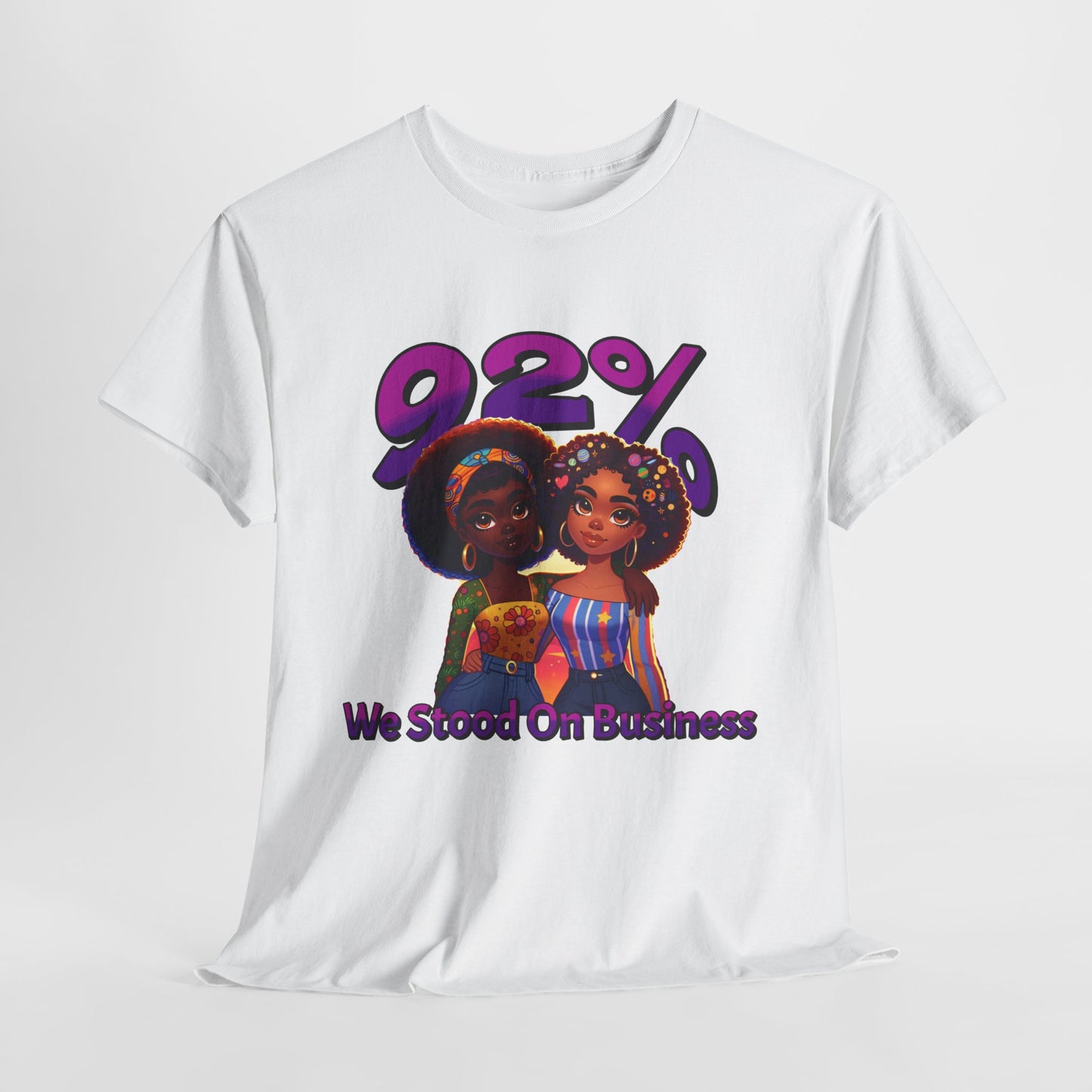 92% Shirt, Save Democracy Shirt, Women Empowerment, Black Woman T-Shirt, Juneteenth Shirt, Black Girl Melanin Shirt, 92 Percenter