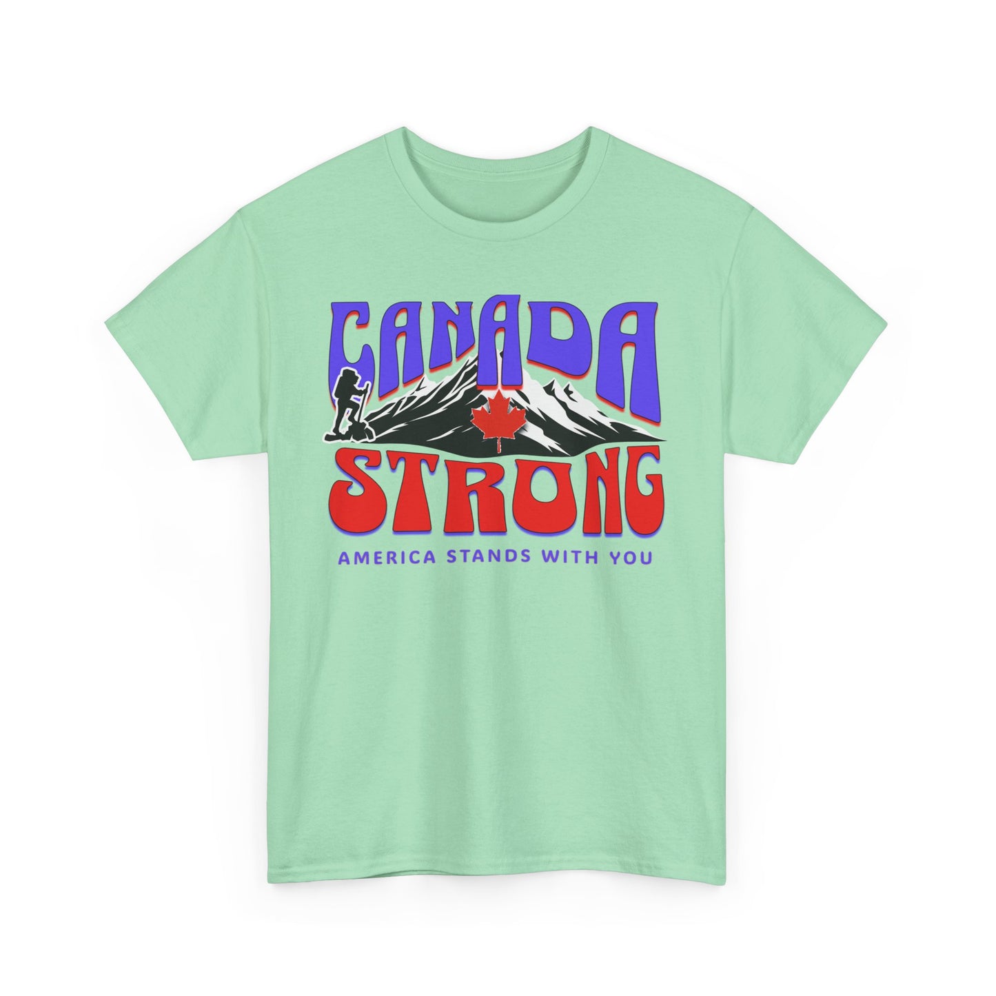Canada and America in Solidarity, Canada Strong Unisex T-Shirt, America and Canada are United, Canada Pride and America Apologizes for Trump
