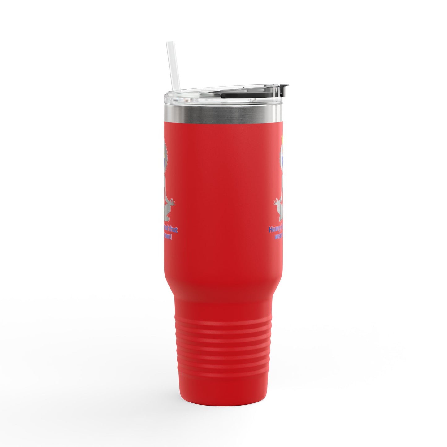 "Heavy is the Head" Polar Camel 40oz Tumbler, 40oz Stainless Steel Tumbler