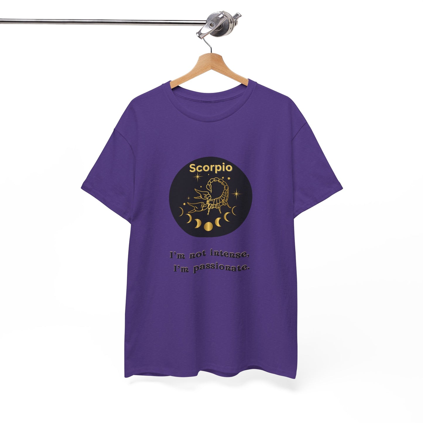 Scorpio T-Shirt, Scorpio Horoscope Gifts, Birth Month Gifts, Zodiac Sign T-Shirt Gifts, Astrology T-Shirt, Unisex Heavy Cotton Tee
