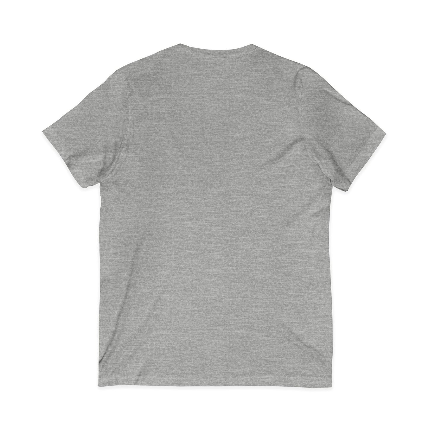 Personalized Dog on Scooter V-Neck Tee - "Off to Praise the Lord"