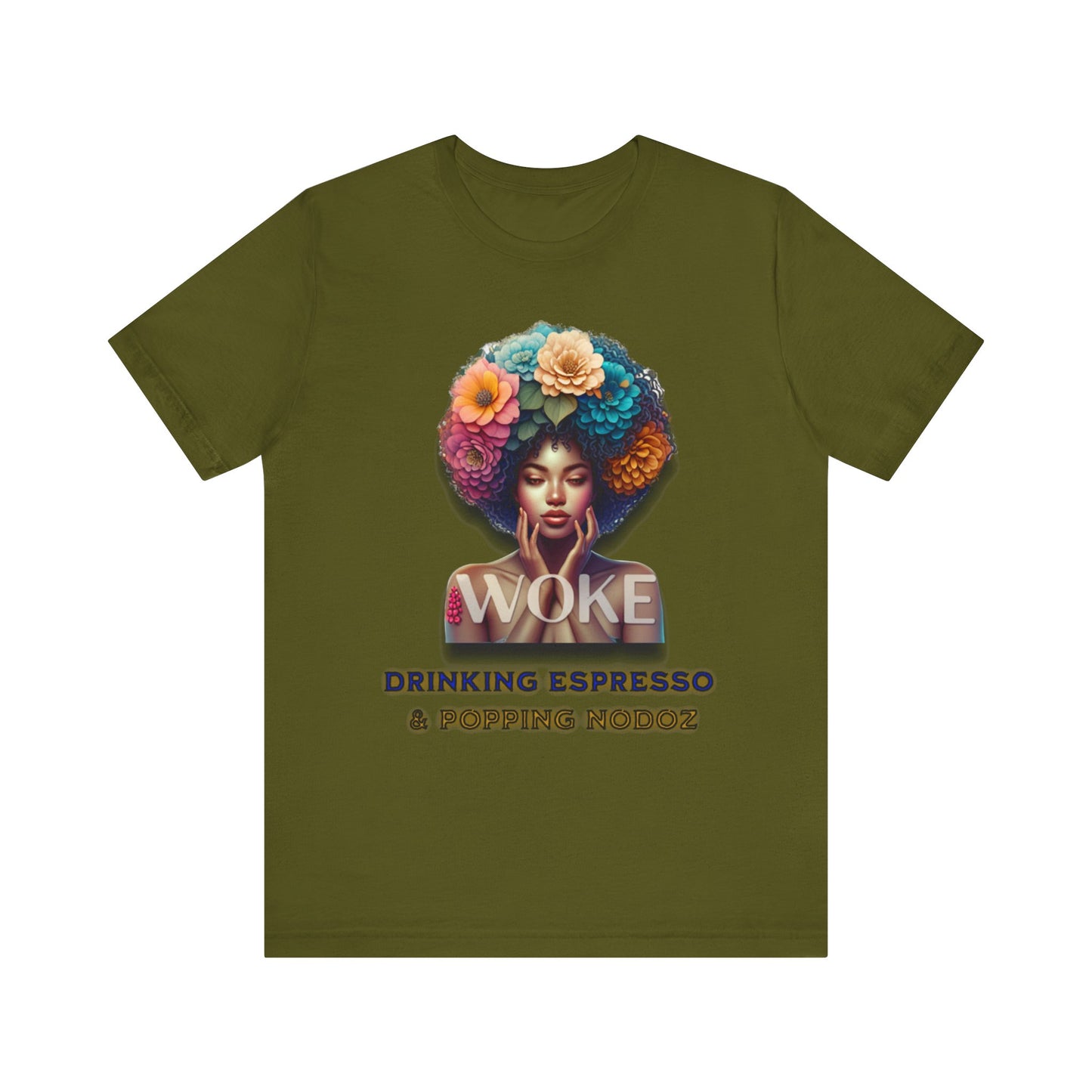 Woke Because We Can't Sleep on our Government, 92% Black Woman's Power Shirt, Melanin Women T-Shirts, Black Girl Magic T-Shirts,