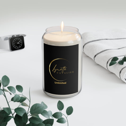 Lynette Cavalier's Soy Scented Candle, 13.75oz, Comfort Spice Candle, Sea Breeze Candle, Vanilla Bean Candle, 70-80 Hours of Relaxation