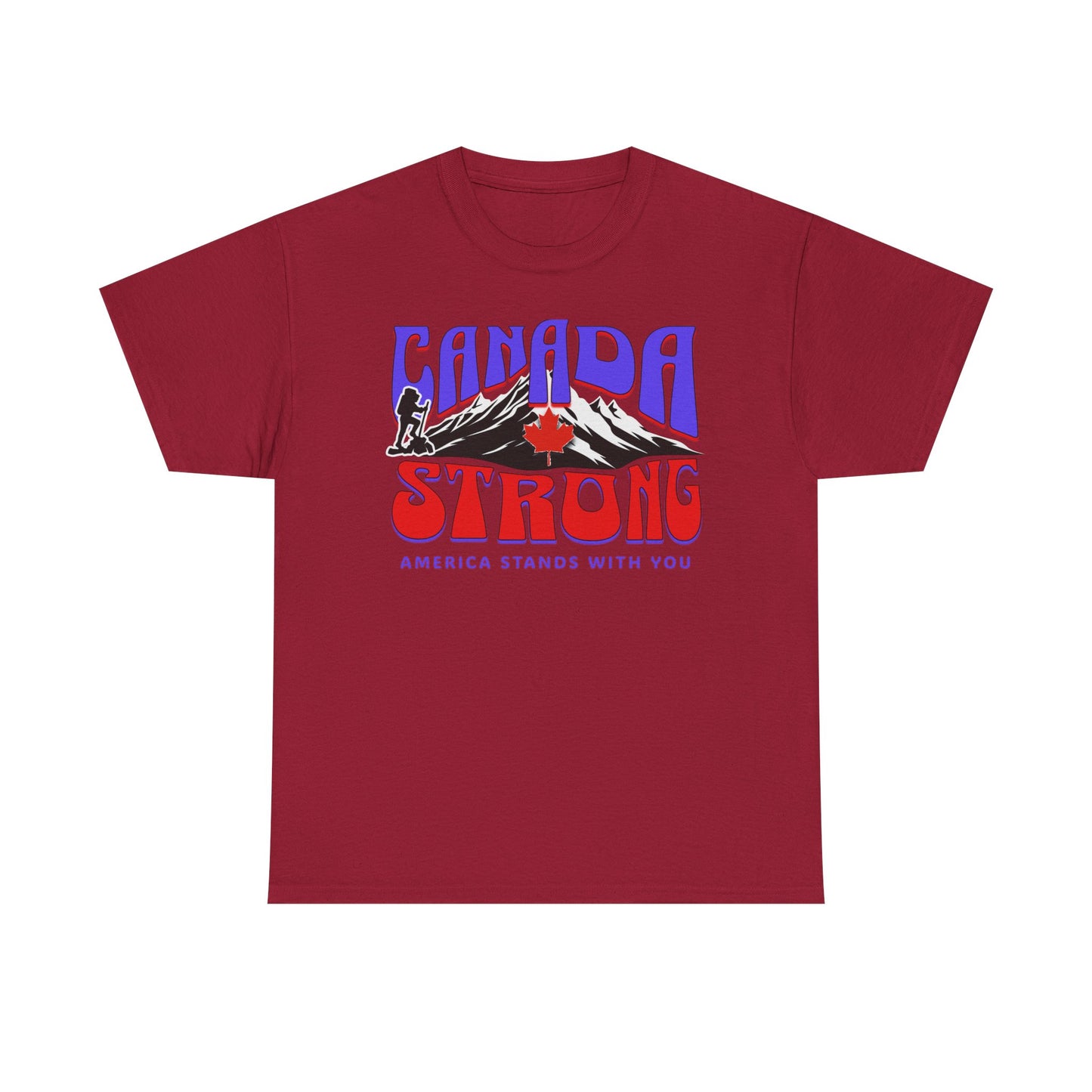 Canada and America in Solidarity, Canada Strong Unisex T-Shirt, America and Canada are United, Canada Pride and America Apologizes for Trump
