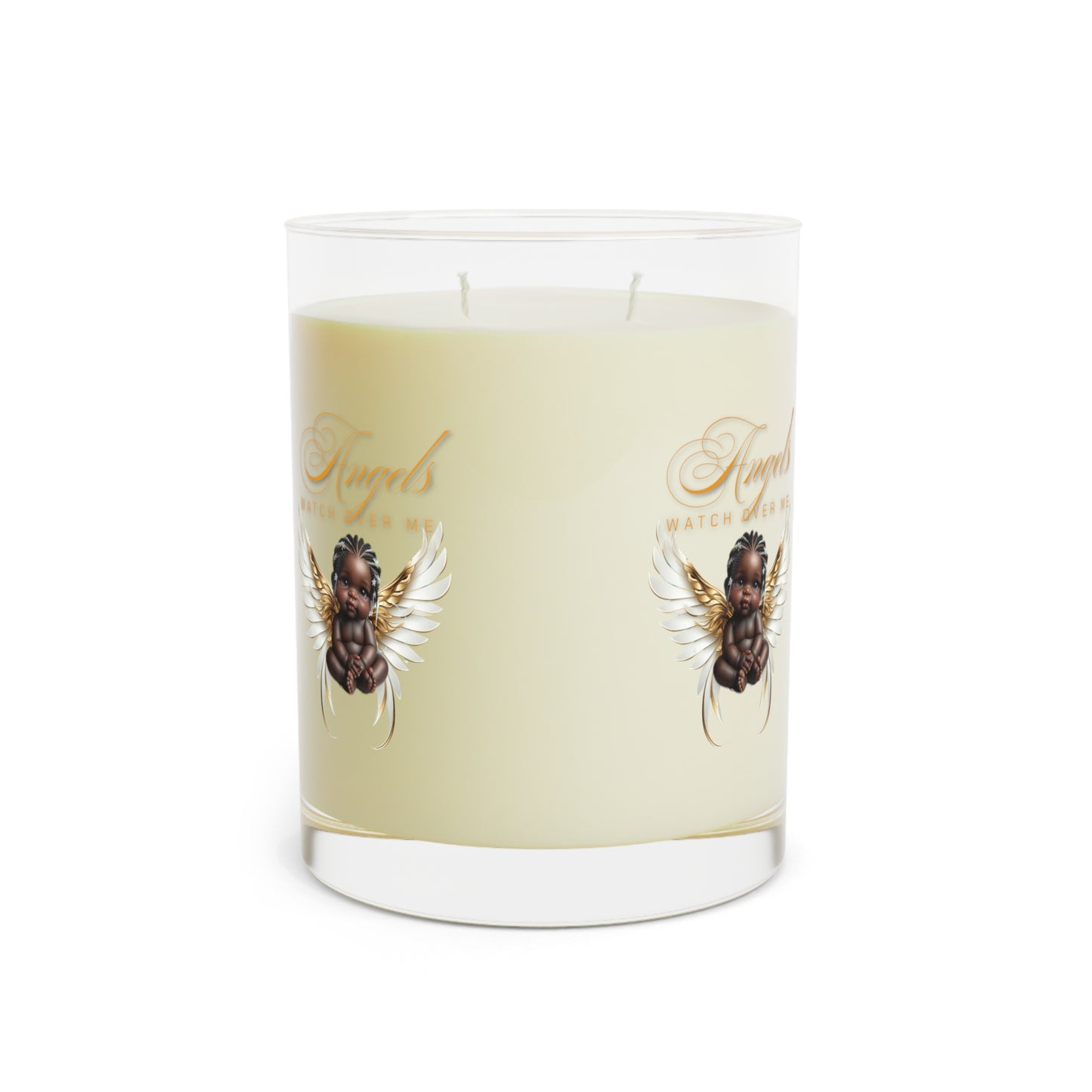 Angels Watch Over Me Scented Candle - Full Glass, 11oz, Seventh Avenue Scented Candles, Burns for 65 Hours, 100% Food Grade Soy Wax