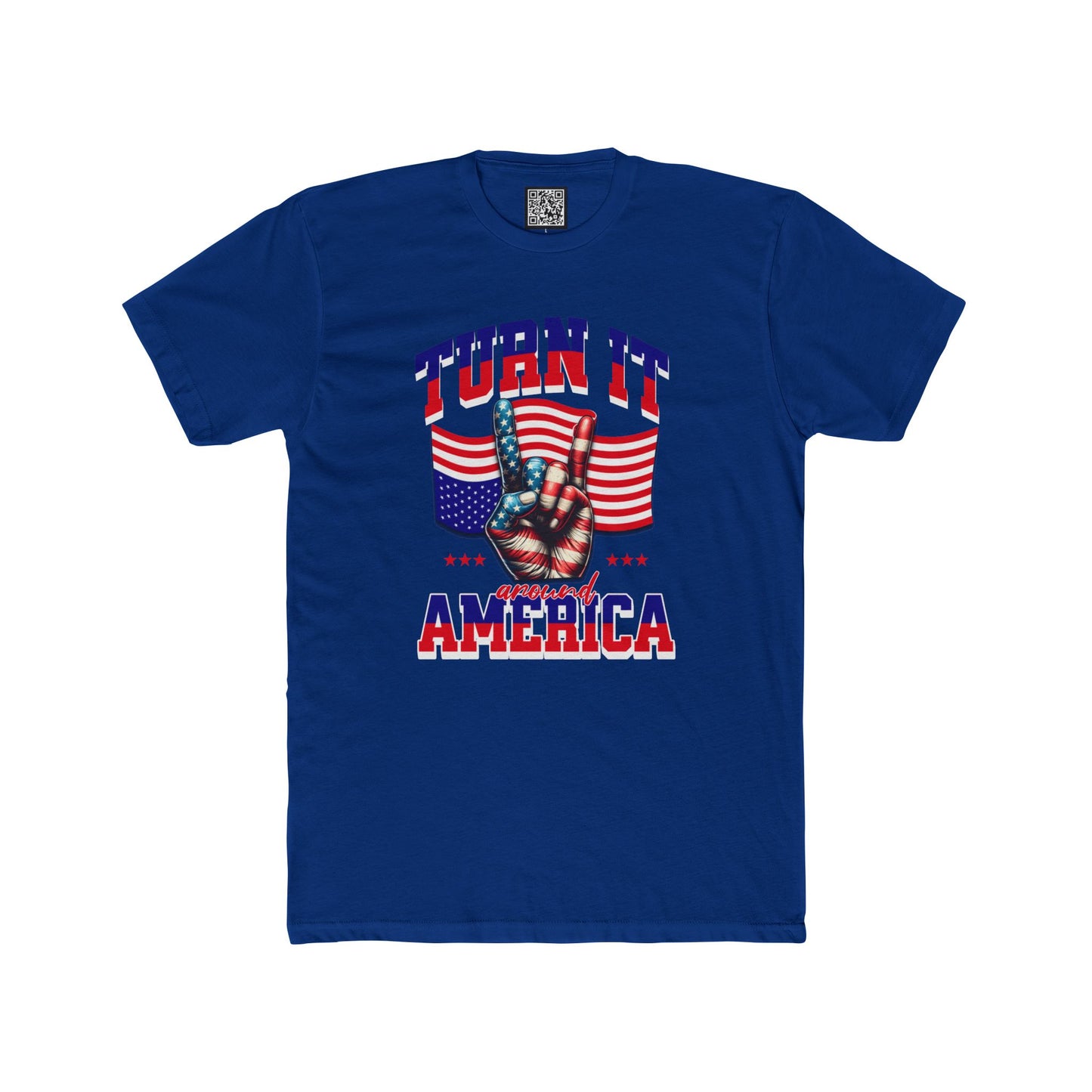 Patriotic Unisex Cotton Crew Tee - "250 Years in America," No Kings Protest Tees, 4th of July Tees