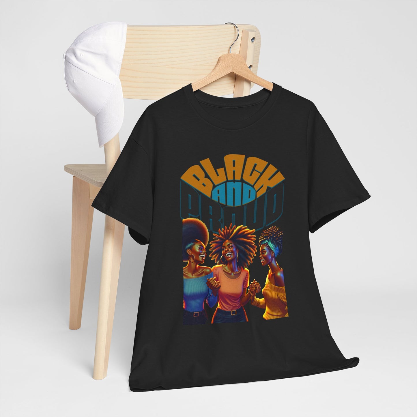 Black and Proud: Sisters United Shirt, Black Culture Shirts, Melanin Power, Black Girl Magic Shirts, African American T-Shirts, Nubian Queens T-Shirts,
