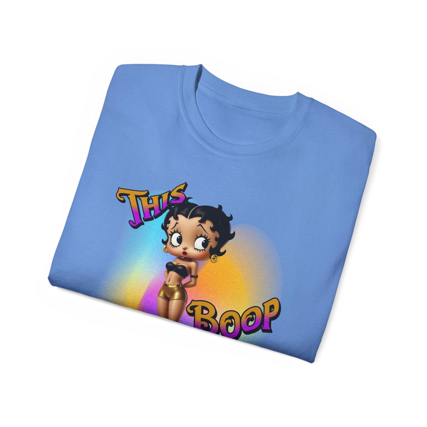 Retro Betty Boop Cartoon Tee, Fun Skater Themed T-Shirt, Vintage Skater Girl Shirt, Casual Wear, Betty Boop Design, Perfect Gift for Skater Fans