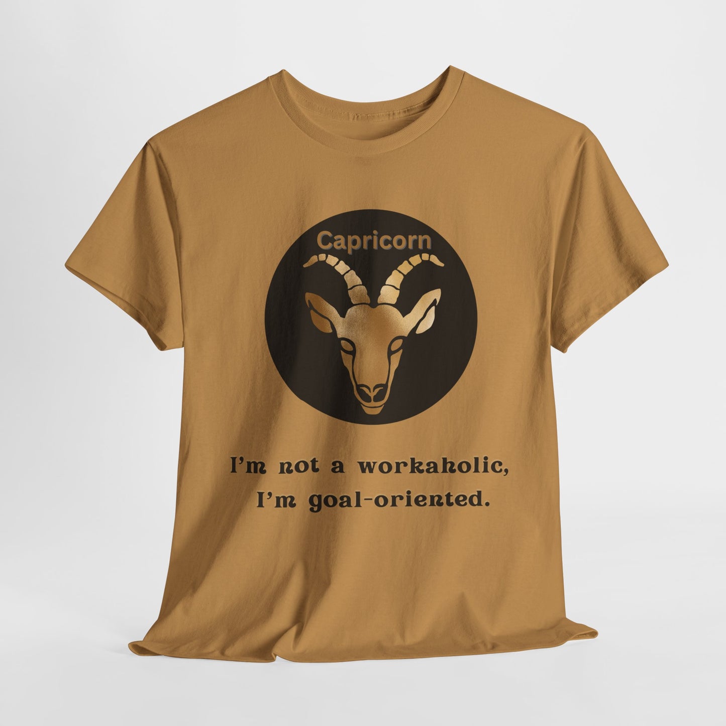 Capricorn T-Shirt, Capricorn Horoscope Gifts, Birth Month Gifts, Zodiac Sign T-Shirt Gifts, Astrology T-Shirt, Unisex Heavy Cotton Tee