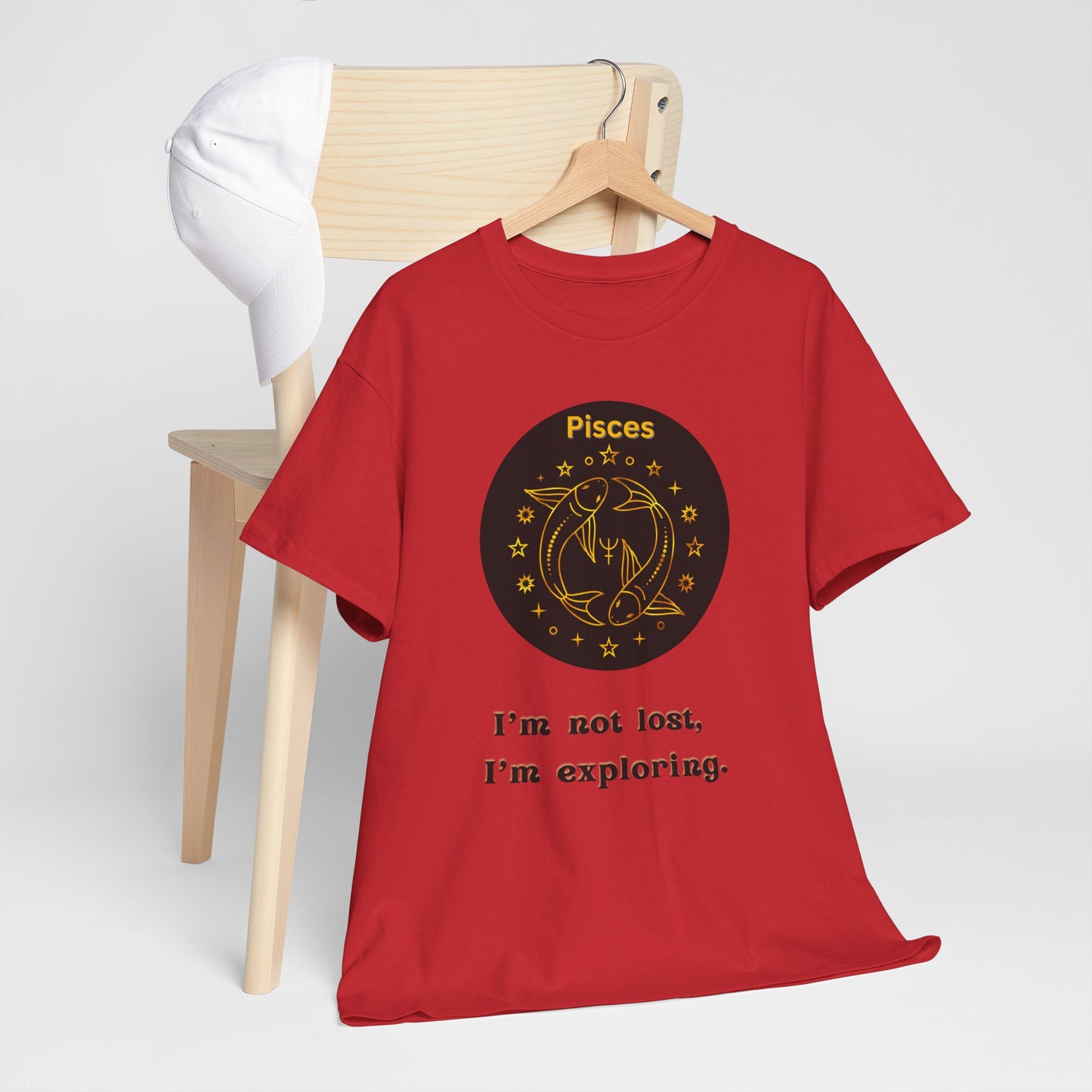 Pisces T-Shirt, Pisces Horoscope Gift, Birth Month Gift, Zodiac Sign T-Shirt Gift, Astrology Pisces T-Shirt, Unisex, Gift for a Pisces Horoscope