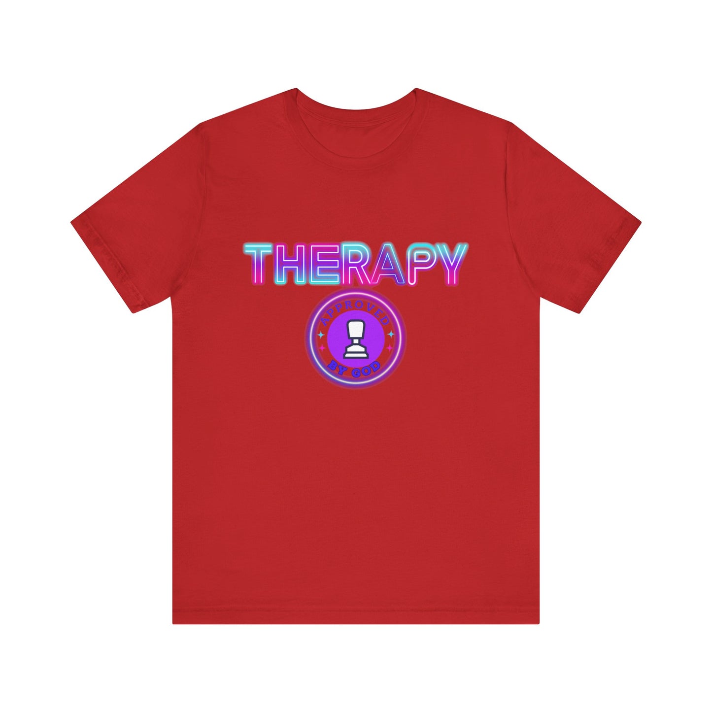 Mental Health Shirts, Mental Health Care Gifts, Inspirational Shirts, Therapy T-shirts, Therapy Works, Motivational T-Shirts, Religious Tees