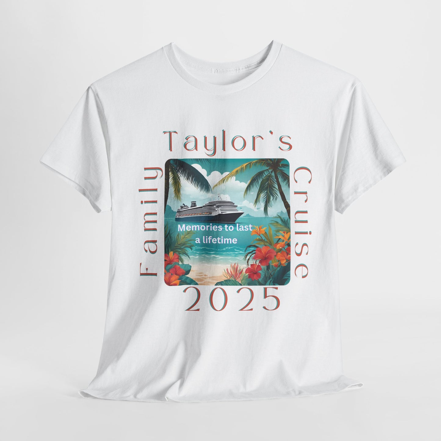 Personalized Cruise Shirt 2025, Cruise Ship T-Shirt, 2025 Cruise T-Shirts, Bon-Voyage Cruise T-shirts, Cruise Vacation Shirt for 2025