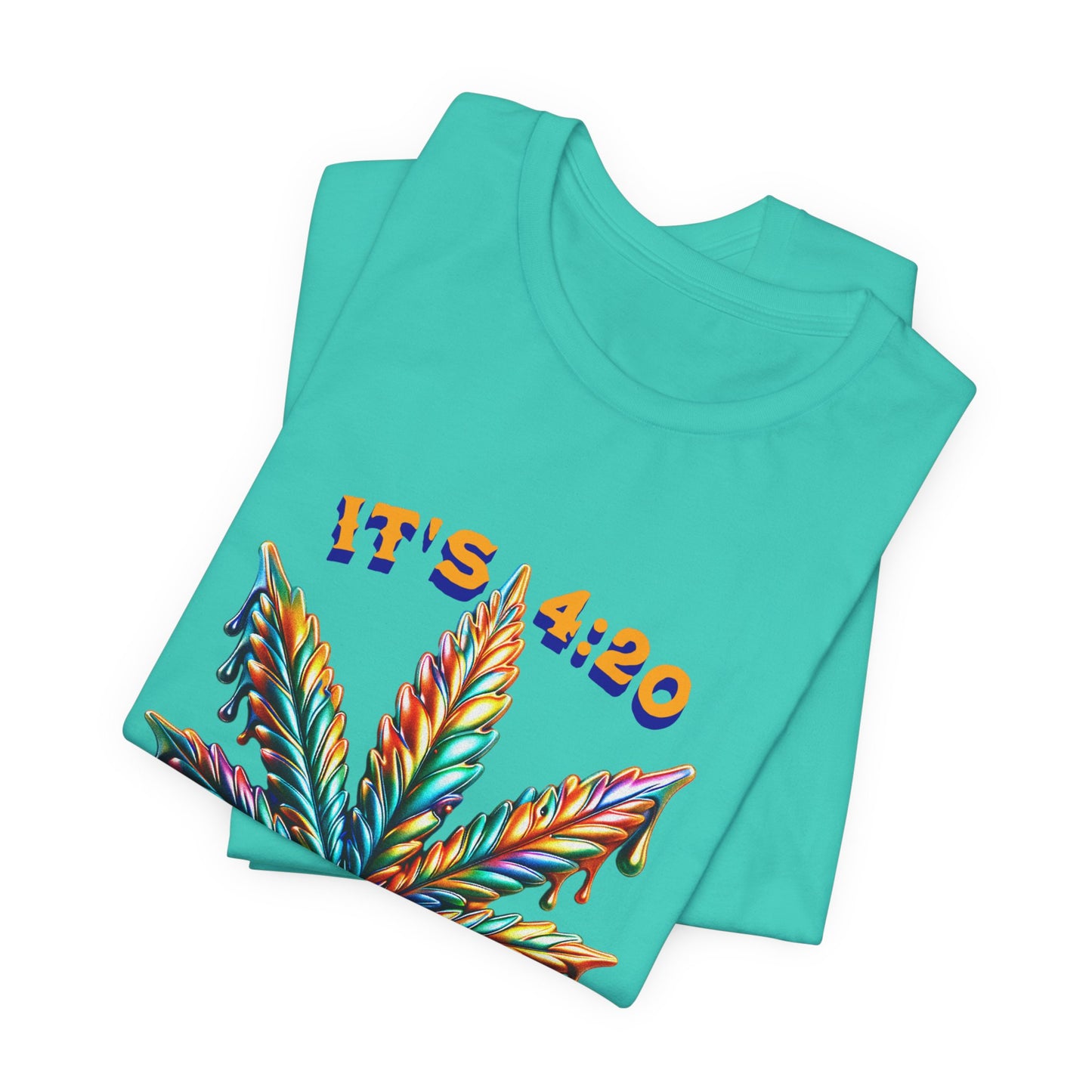 It's 420 Somewhere T-Shirt, Funny Marijuana Shirt, Cannabis Lifestyle Shirts, Funny Stoner Shirt, Cannabis Leaf T-Shirts, 420-Friendly Fashion
