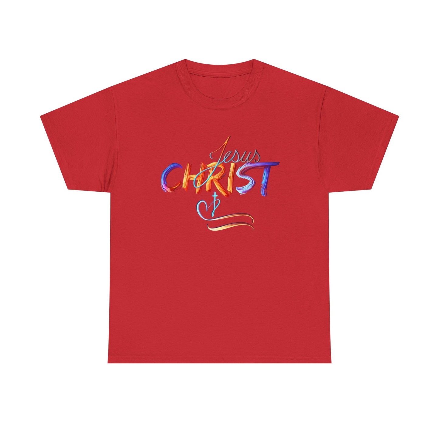 Jesus Christ Shirt, Faith & Light T-shirt, Christian Apparel, Bold Christian Graphics, Christian Gift, Faith-Based Art, Gospel Merchandise