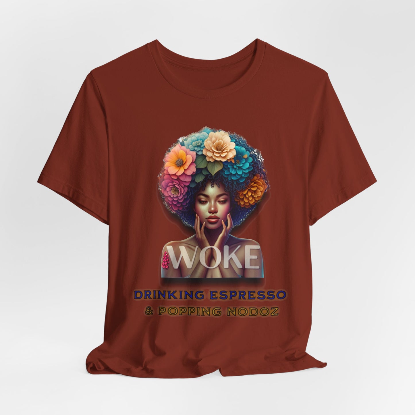 Woke Because We Can't Sleep on our Government, 92% Black Woman's Power Shirt, Melanin Women T-Shirts, Black Girl Magic T-Shirts,