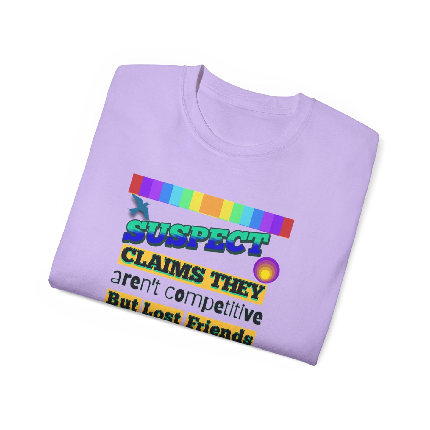 Competitive Spirit Cruise Crew Unisex Tee - Fun Trivia Game Shirt, Gift for Friends, Casual Wear, Family Game Night, Unique Graphic Tee