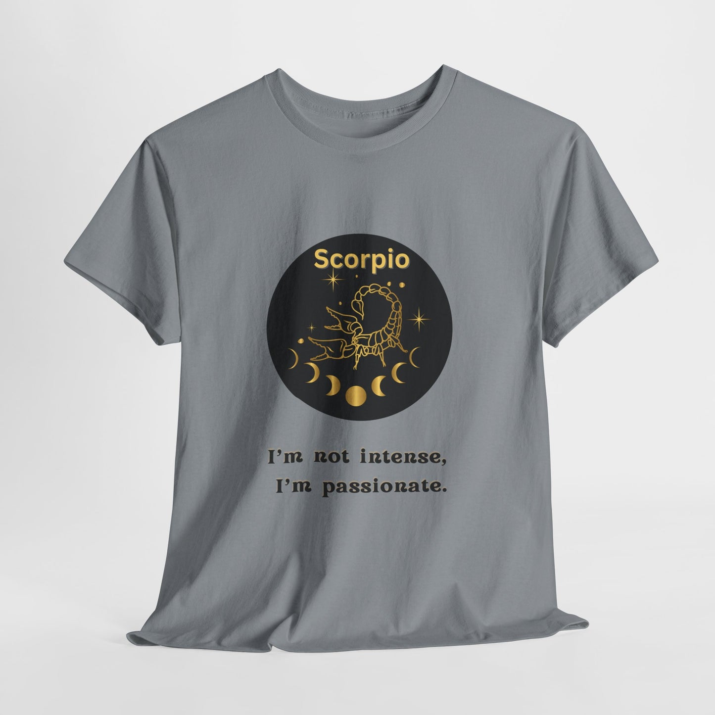 Scorpio T-Shirt, Scorpio Horoscope Gifts, Birth Month Gifts, Zodiac Sign T-Shirt Gifts, Astrology T-Shirt, Unisex Heavy Cotton Tee