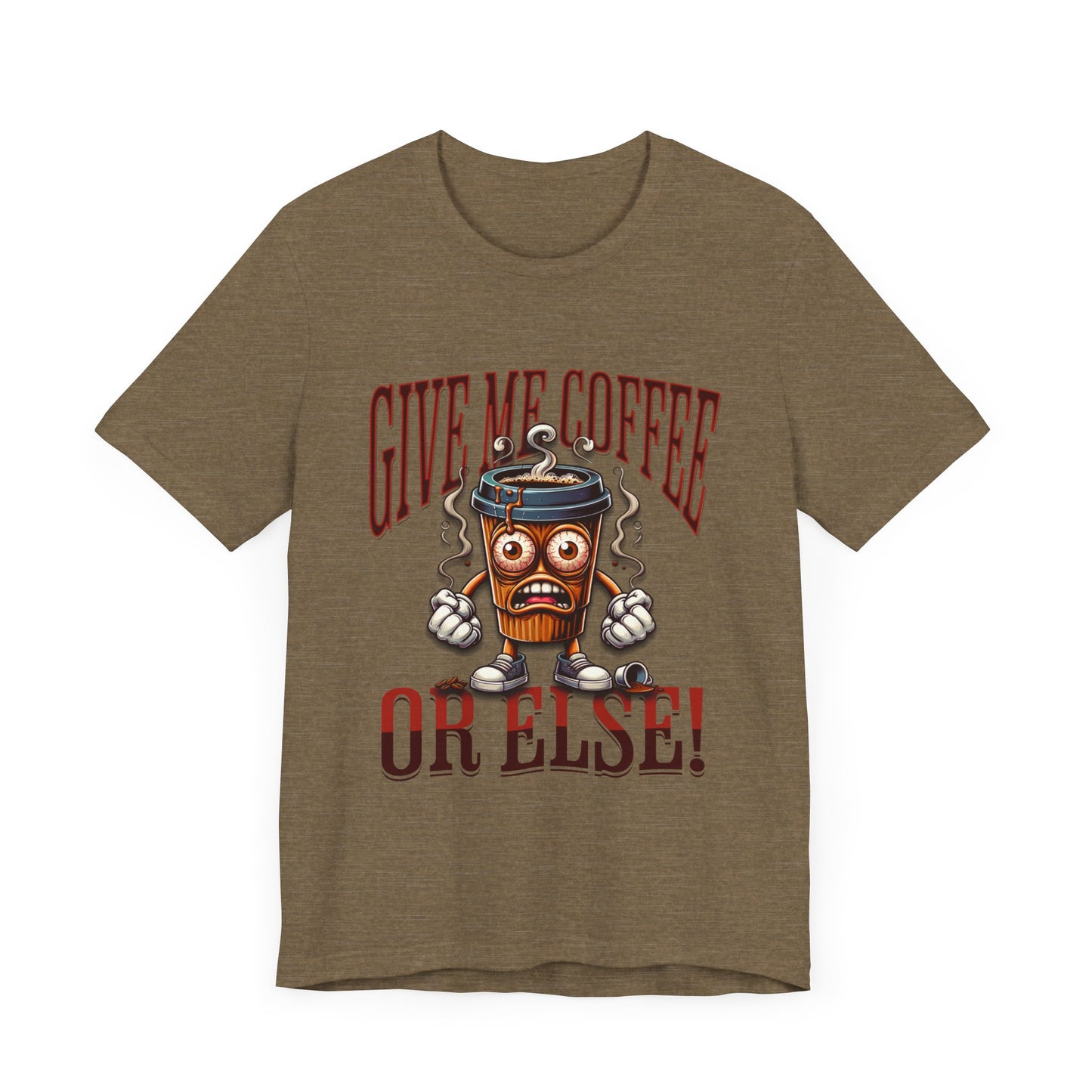 Caffeine Crisis T-Shirts, Unisex Coffee Lover Shirt, Funny Coffee Lover Gift, But First Coffee, Coffee Addict T-Shirt, Coffee Shirt for Men & Women