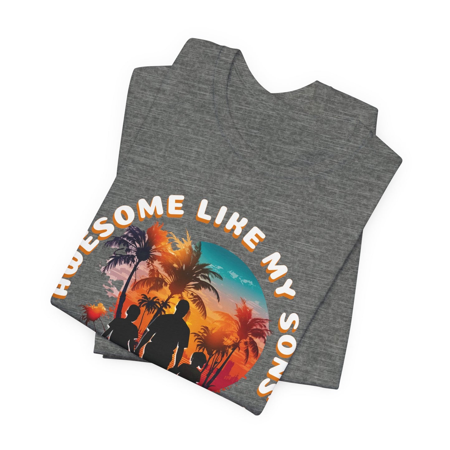 Sunshine & Laughter Tee - Unisex Jersey Short Sleeve Shirt, Gift for Parents, Summer Vibe T-Shirt, Family Trip Shirt, Vacation Apparel
