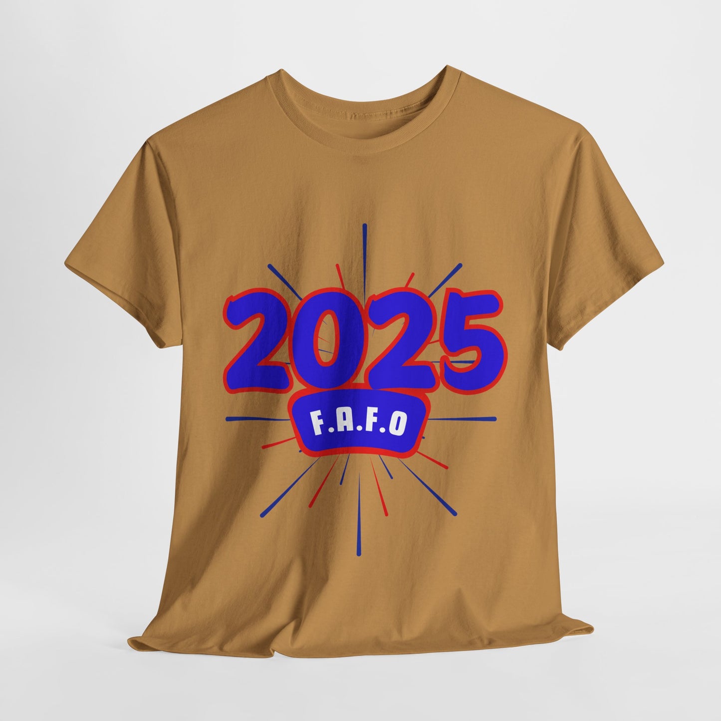 FAFO 2025 America T-Shirts, 92% Black Unisex Shirts, Save America Democracy Shirt, F.A.F.O Anti Trump T-Shirts, Funny Anti-MAGA T-Shirt