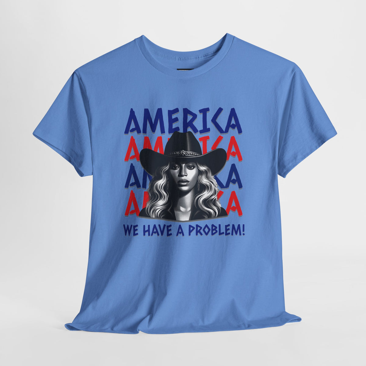 Beyoncé America We Have a Problem T-Shirt – Cowboy Carter Fan Tee, Patriotic Concert Shirt, S–5XL