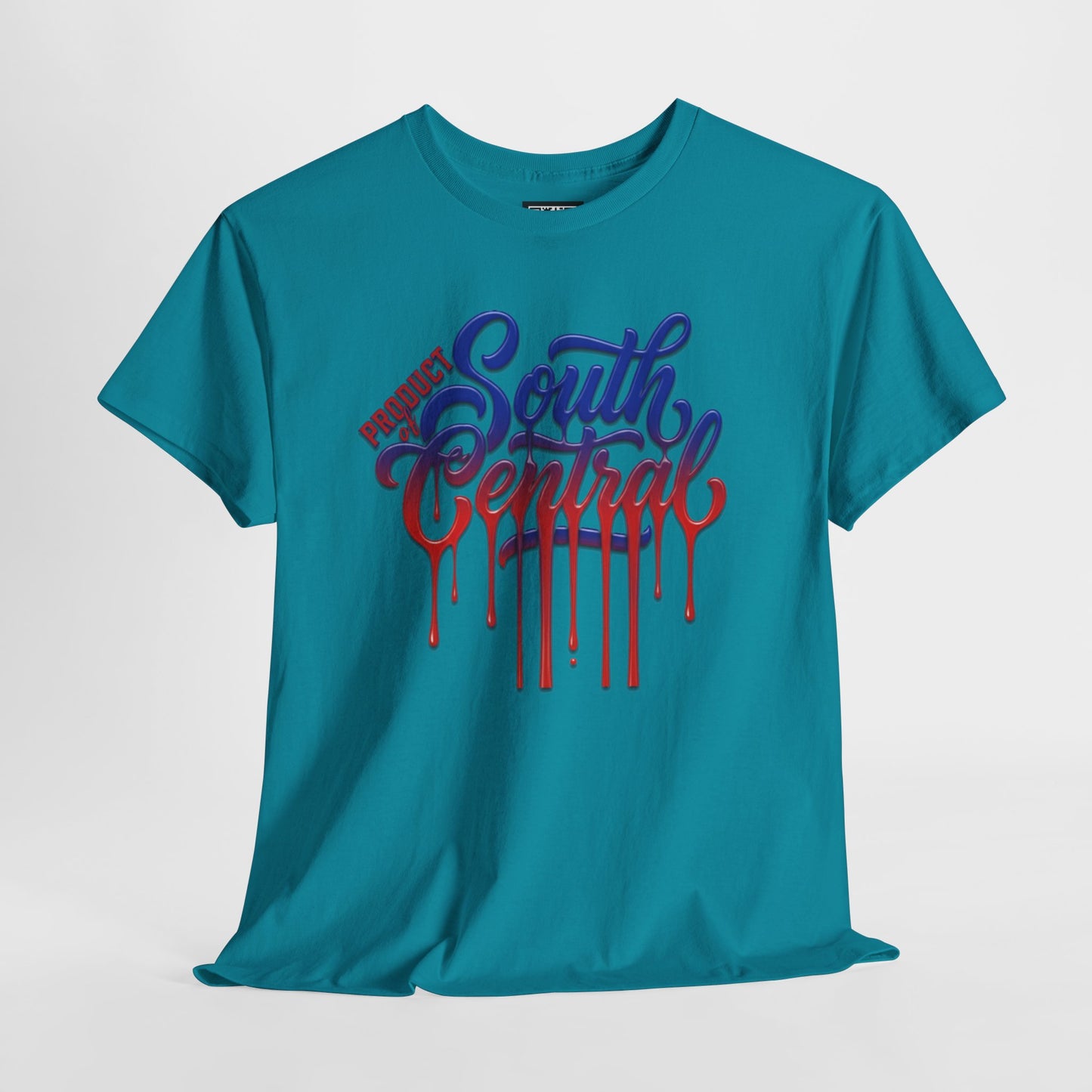 South Central Drip T-Shirt — Retro Los Angeles Script Graffiti Tee