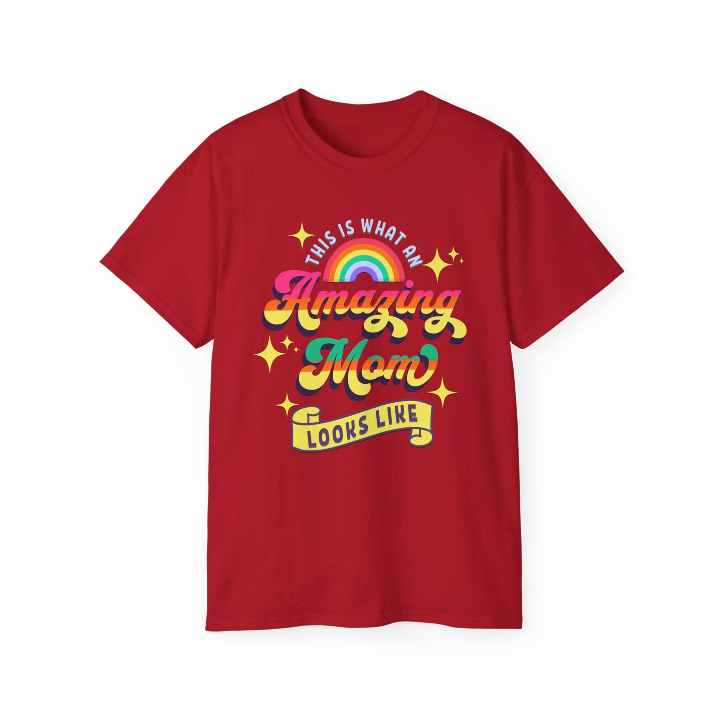 Amazing Mom Ultra Cotton Tee - Perfect Gift for Mother's Day, Mother's Day T-Shirts for Mom's and Grandma's, Cute Mother's Day Gift