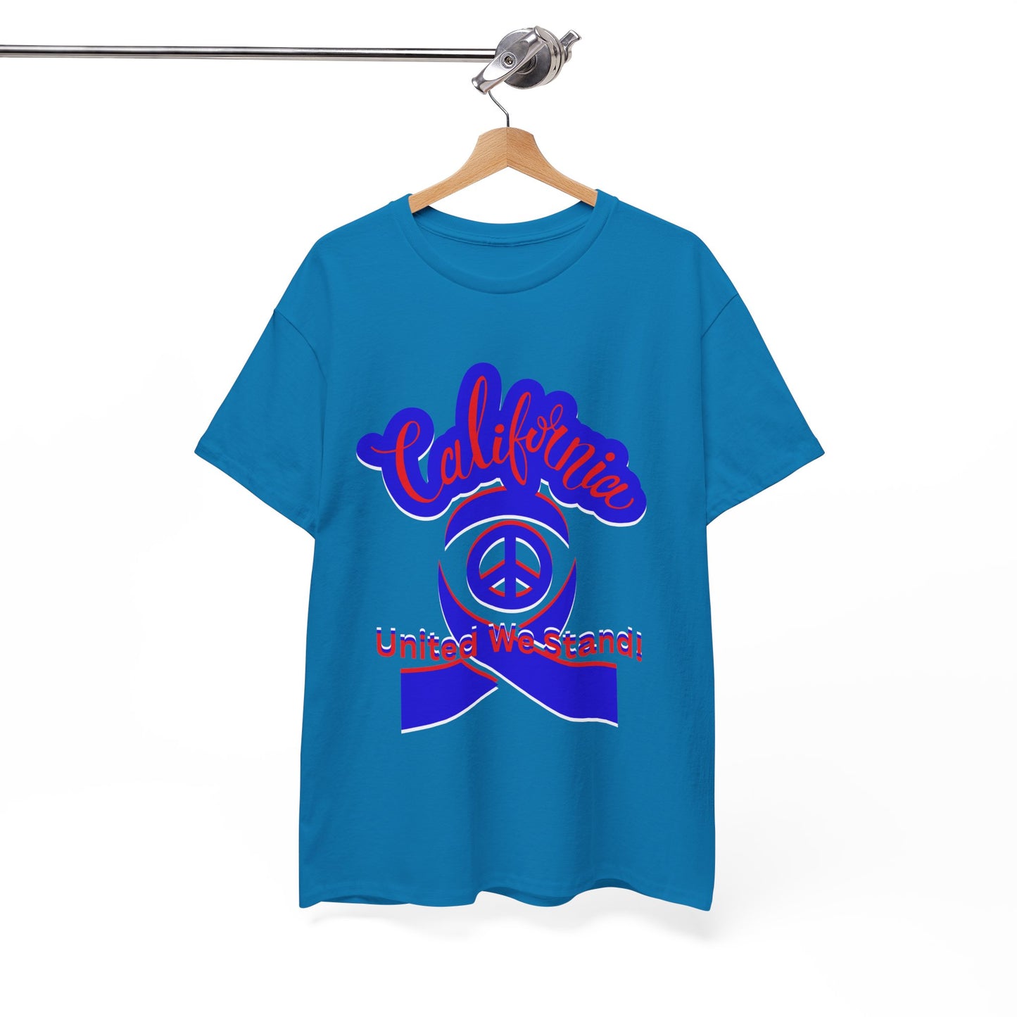 California Love T-Shirt, Cali Vibes T-Shirts for Men and Women, California United T-Shirts, We Stand Together T-Shirts