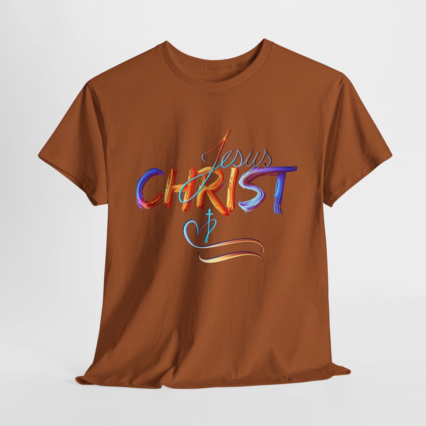 Jesus Christ Shirt, Faith & Light T-shirt, Christian Apparel, Bold Christian Graphics, Christian Gift, Faith-Based Art, Gospel Merchandise