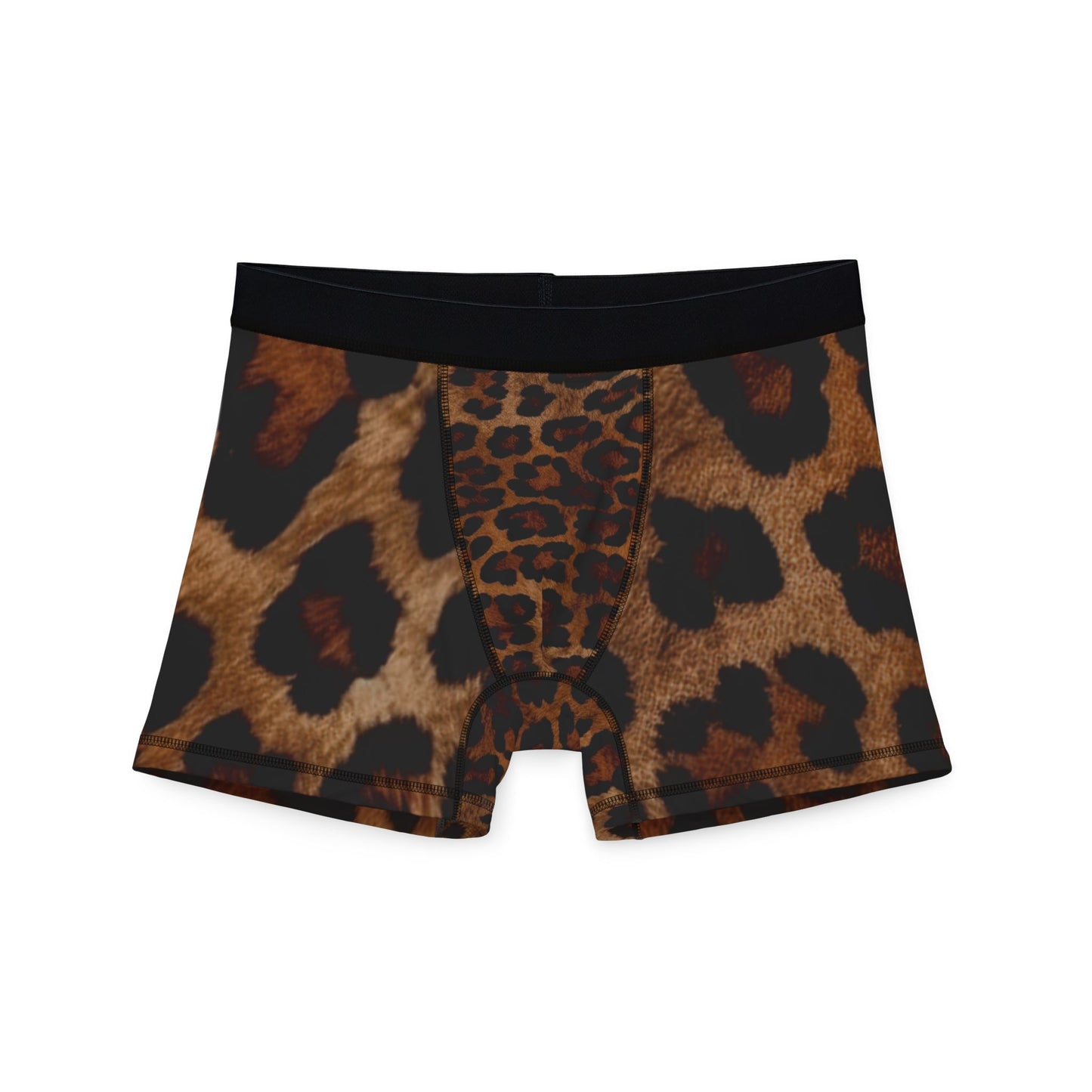 Wild Safari Men's Boxers, Animal Print Underwear, Leopard Print Fashionable Loungewear, Birthday Gift for Him, Comfortable Everyday Essentials