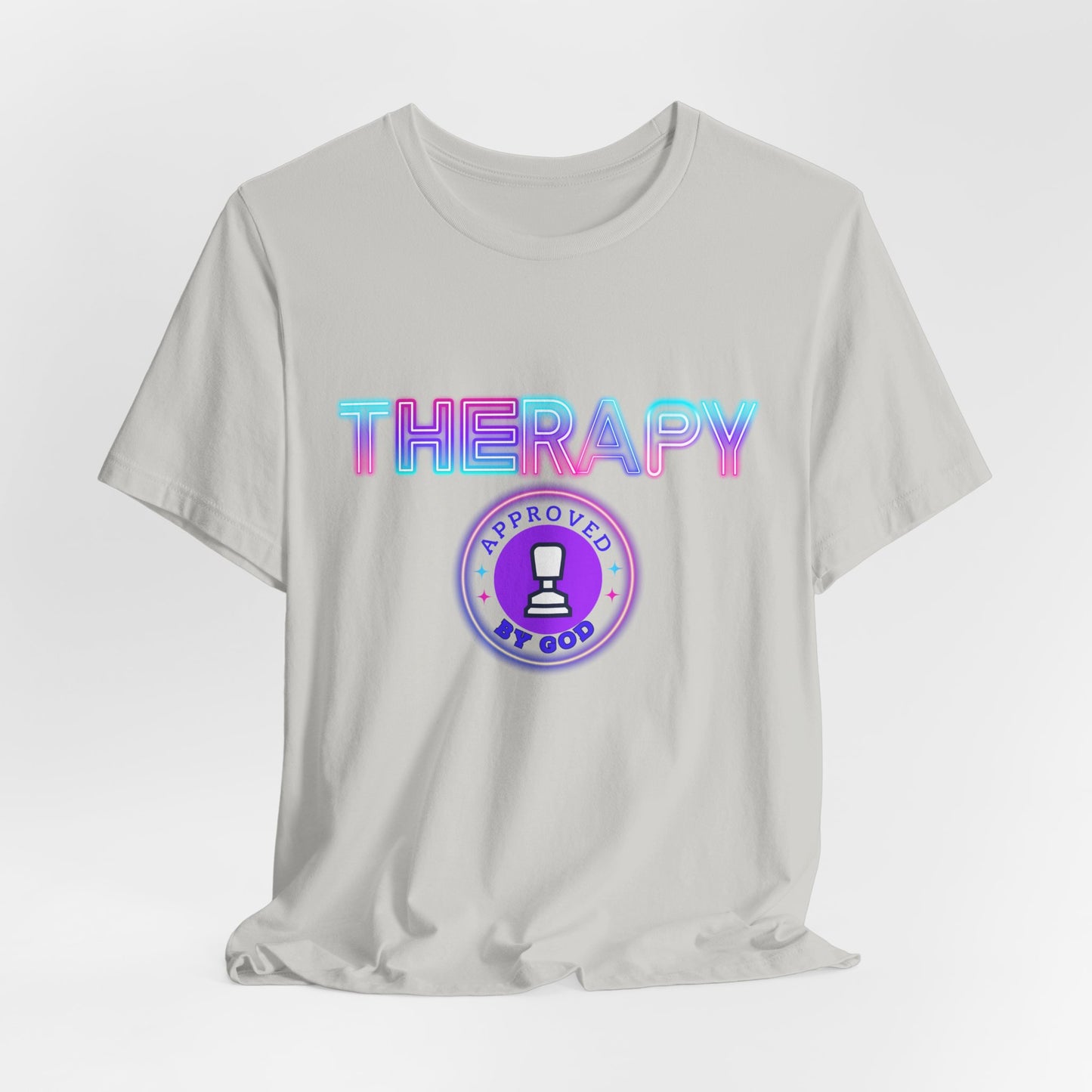 Mental Health Shirts, Mental Health Care Gifts, Inspirational Shirts, Therapy T-shirts, Therapy Works, Motivational T-Shirts, Religious Tees