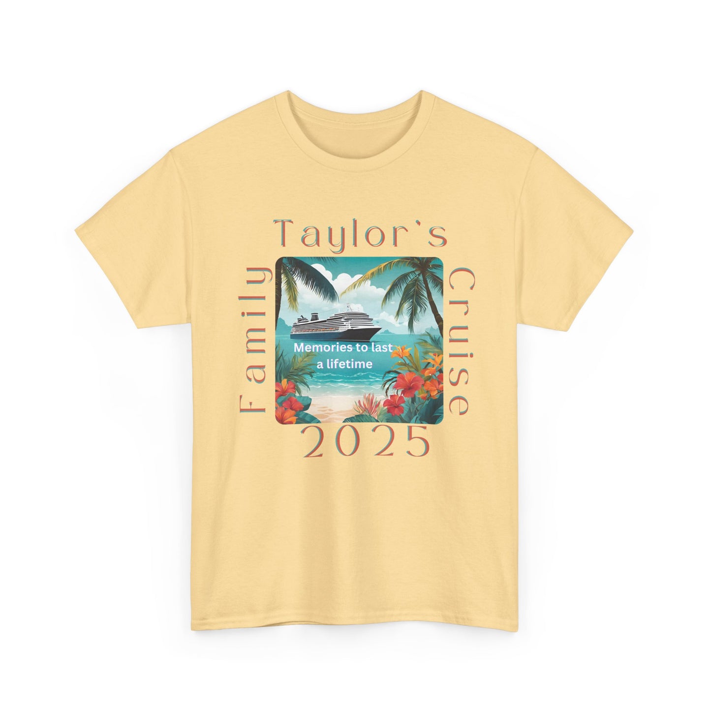 Personalized Cruise Shirt 2025, Cruise Ship T-Shirt, 2025 Cruise T-Shirts, Bon-Voyage Cruise T-shirts, Cruise Vacation Shirt for 2025