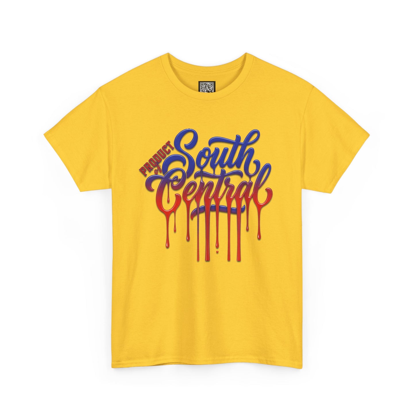 South Central Drip T-Shirt — Retro Los Angeles Script Graffiti Tee