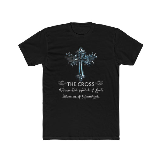 Faith-Inspired Unisex Tee, The Cross, A Symbol of Salvation, Christian Merchandise Great for Gifting, Religious Inspirational Tees