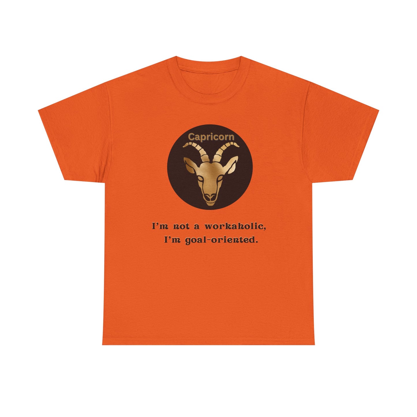 Capricorn T-Shirt, Capricorn Horoscope Gifts, Birth Month Gifts, Zodiac Sign T-Shirt Gifts, Astrology T-Shirt, Unisex Heavy Cotton Tee