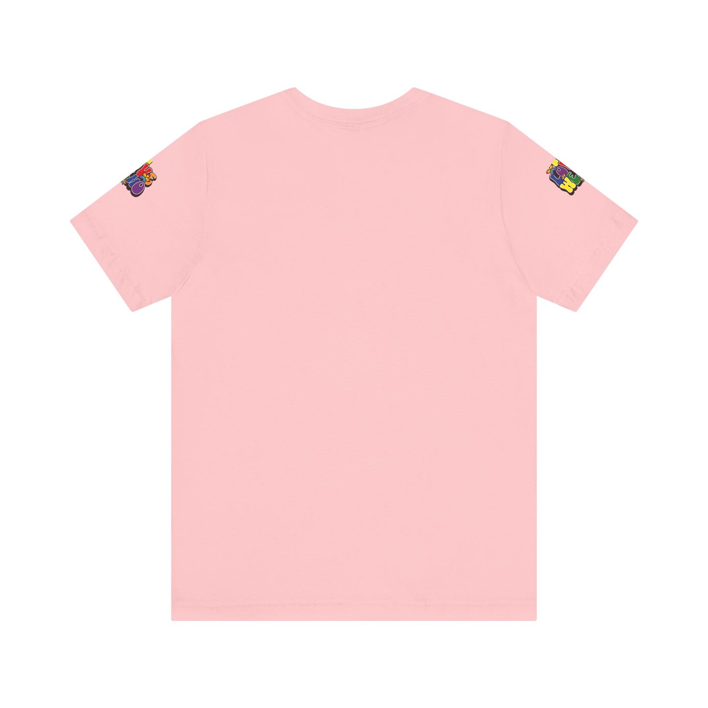 Colorful LGBTQ+ Love Short Sleeve Tee, Pride T-Shirt, I Love WeHo, Pride Festival Merchandise, Gift for Friends, Unisex Graphic Tee
