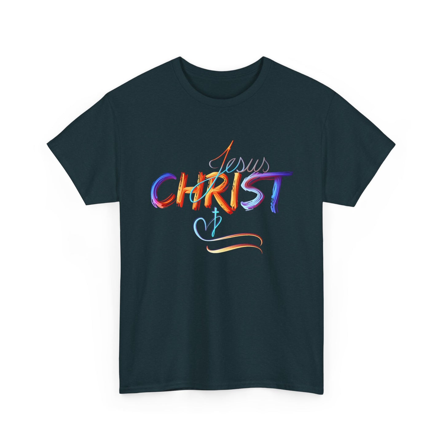 Jesus Christ Shirt, Faith & Light T-shirt, Christian Apparel, Bold Christian Graphics, Christian Gift, Faith-Based Art, Gospel Merchandise