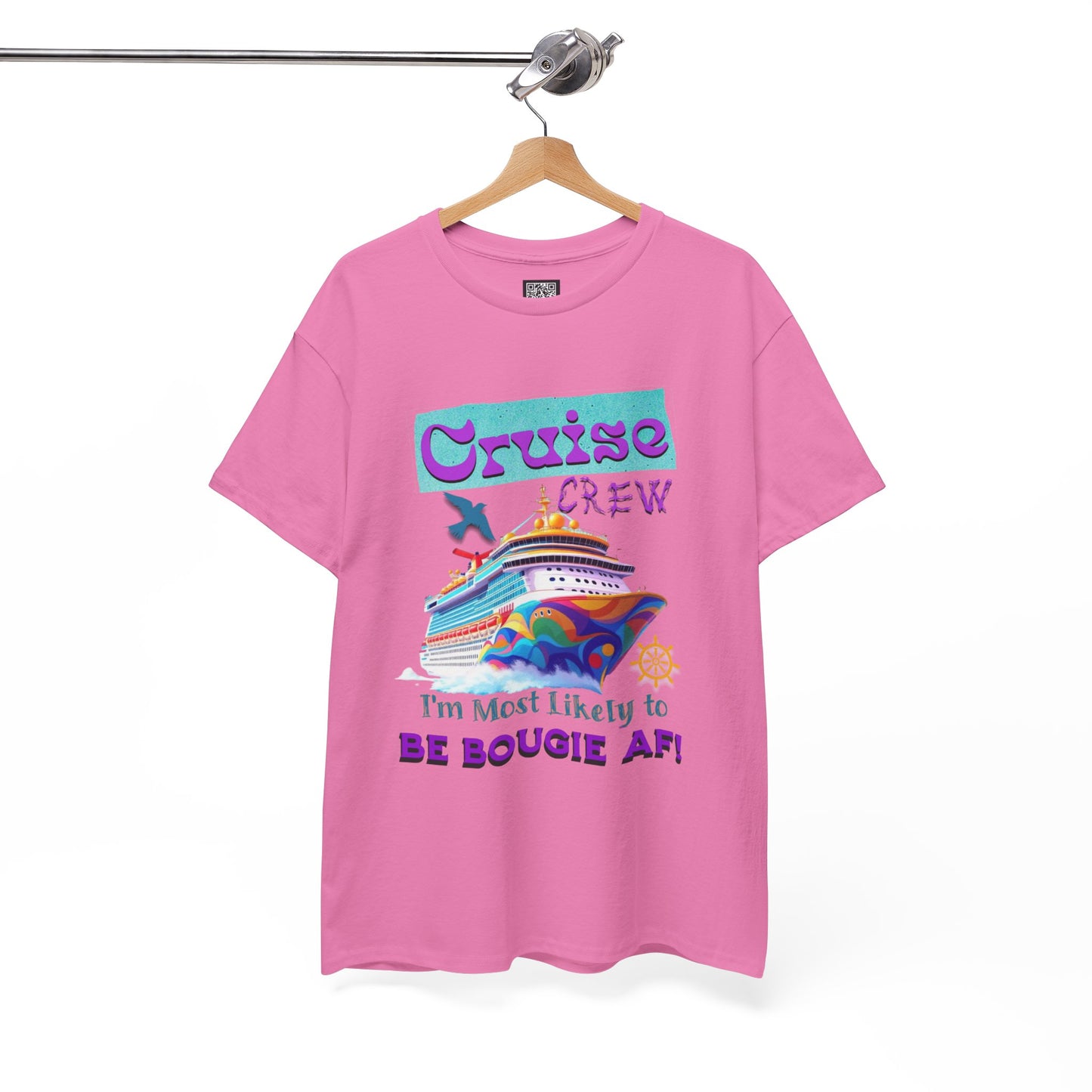 Cruise Crew Tee - I'm Most Likely to Be Bougie AF, Travel Shirt, Vacation Apparel, Cruise Outfits, Summer Fun Clothing for the Bougie Crew