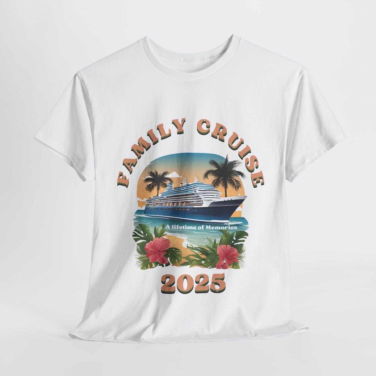Personalized Cruise Shirt 2025, Cruise Ship T-Shirt, 2025 Cruise T-Shirt, Bon-Voyage Cruise T-shirt, Matching Cruise Vacation Shirt for 2025