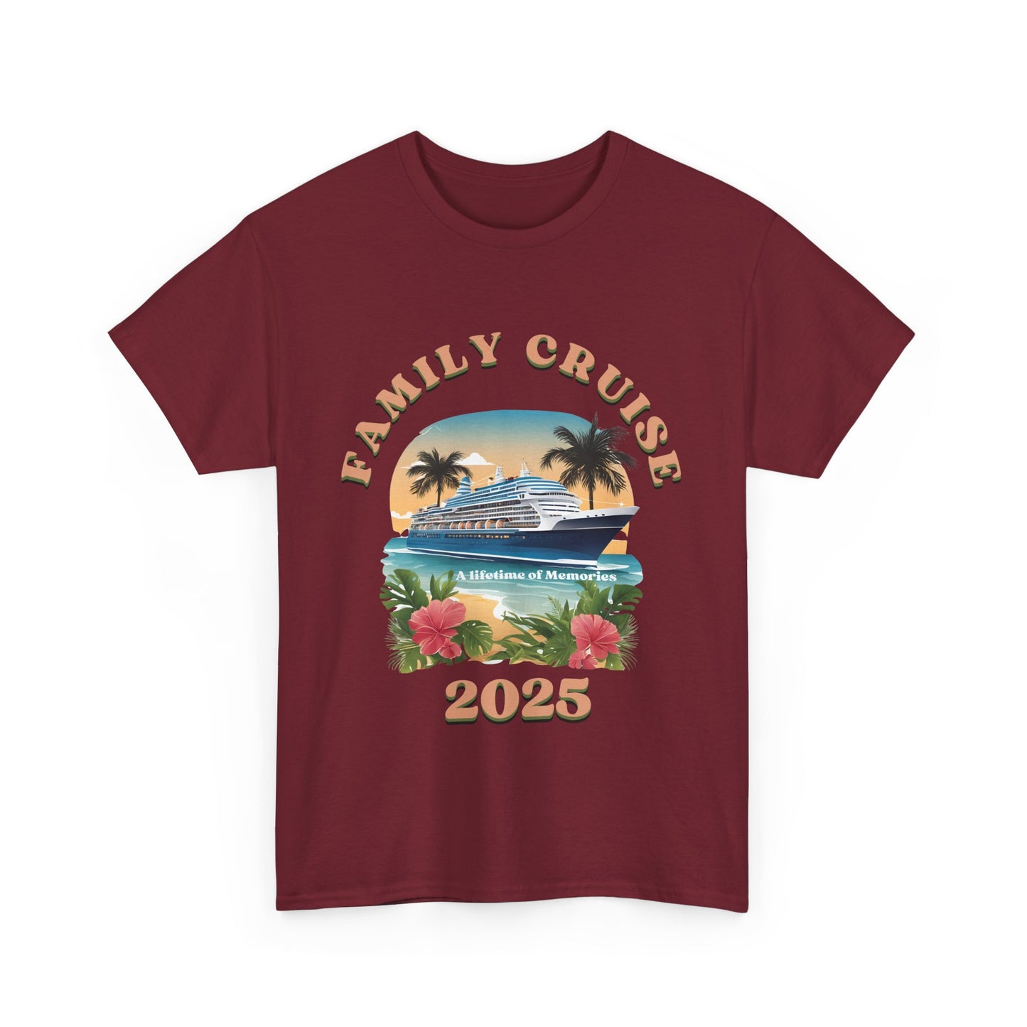 Personalized Cruise Shirt 2025, Cruise Ship T-Shirt, 2025 Cruise T-Shirt, Bon-Voyage Cruise T-shirt, Matching Cruise Vacation Shirt for 2025
