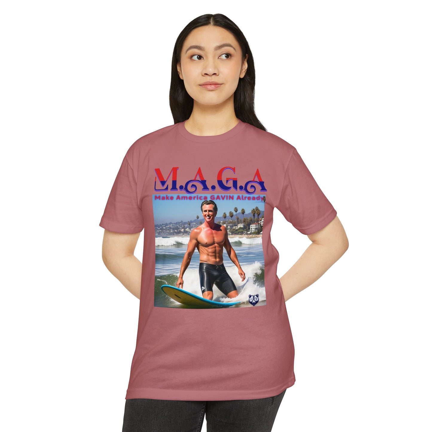 Make America Gavin Already T-shirt | Retro California Beach Vibe | Gavin Newsom T-shirt Apparel | Summer Style | California Pride Tees