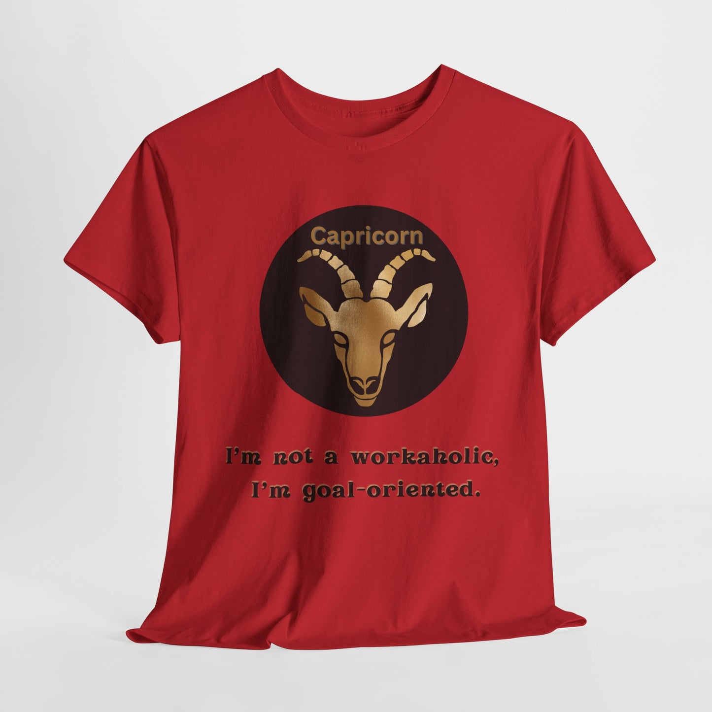 Capricorn T-Shirt, Capricorn Horoscope Gifts, Birth Month Gifts, Zodiac Sign T-Shirt Gifts, Astrology T-Shirt, Unisex Heavy Cotton Tee