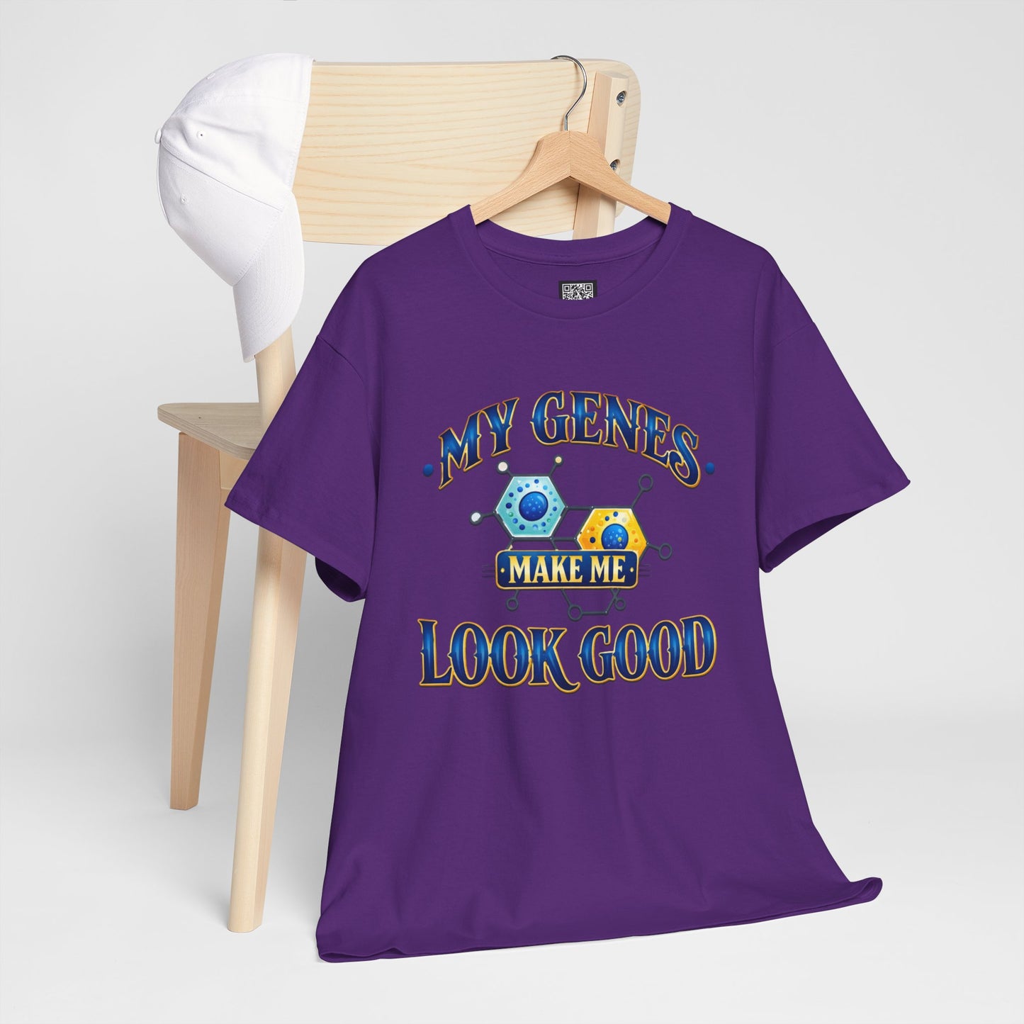 My Genes Make Me Look Good – Funny Science Graphic Unisex T-Shirt