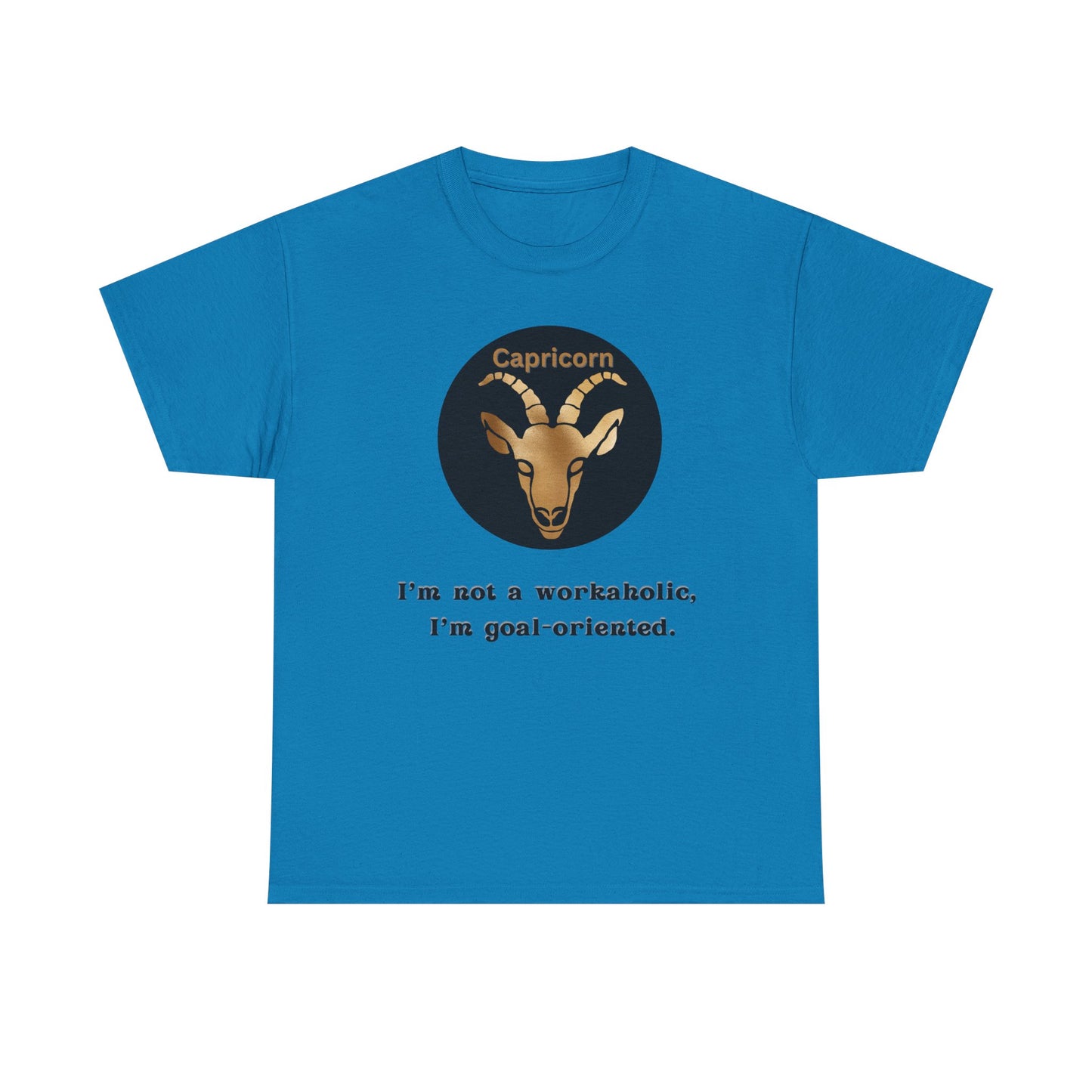 Capricorn T-Shirt, Capricorn Horoscope Gifts, Birth Month Gifts, Zodiac Sign T-Shirt Gifts, Astrology T-Shirt, Unisex Heavy Cotton Tee