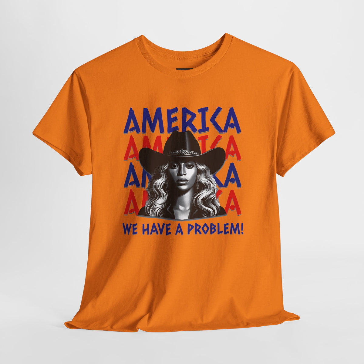 Beyoncé America We Have a Problem T-Shirt – Cowboy Carter Fan Tee, Patriotic Concert Shirt, S–5XL