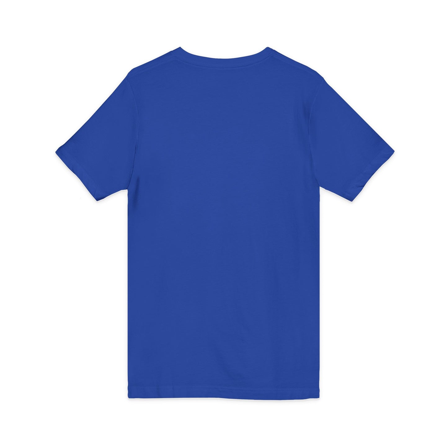 Personalized Dog on Scooter V-Neck Tee - "Off to Praise the Lord"