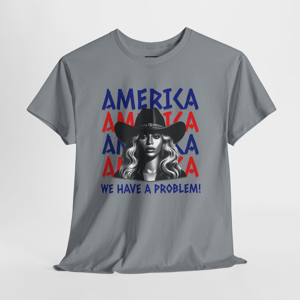 Beyoncé America We Have a Problem T-Shirt – Cowboy Carter Fan Tee, Patriotic Concert Shirt, S–5XL
