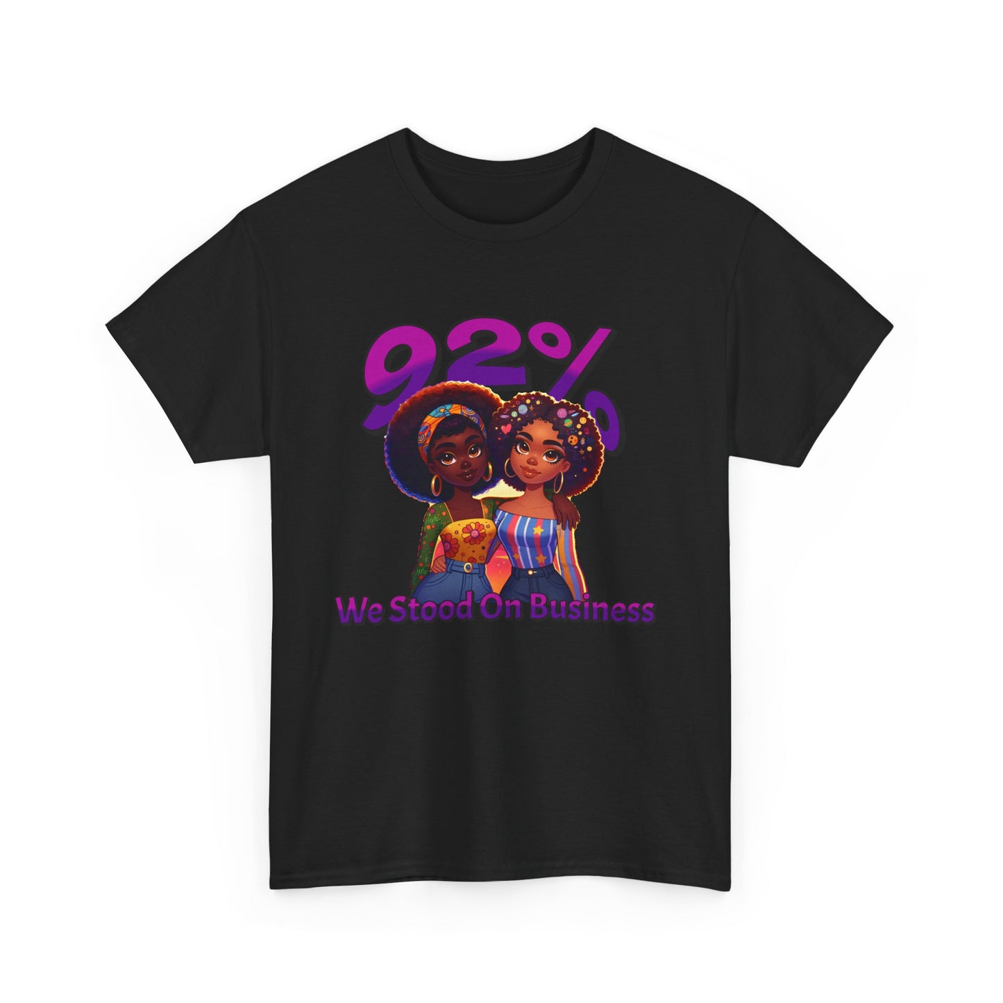92% Shirt, Save Democracy Shirt, Women Empowerment, Black Woman T-Shirt, Juneteenth Shirt, Black Girl Melanin Shirt, 92 Percenter