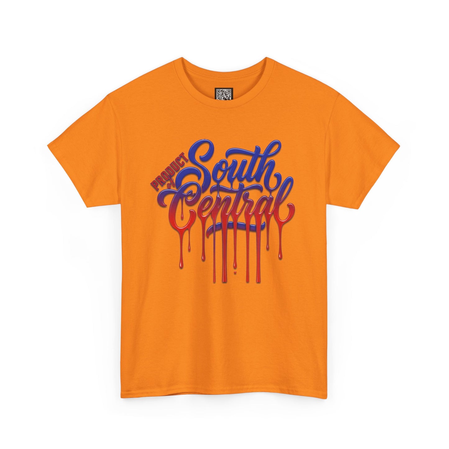 South Central Drip T-Shirt — Retro Los Angeles Script Graffiti Tee