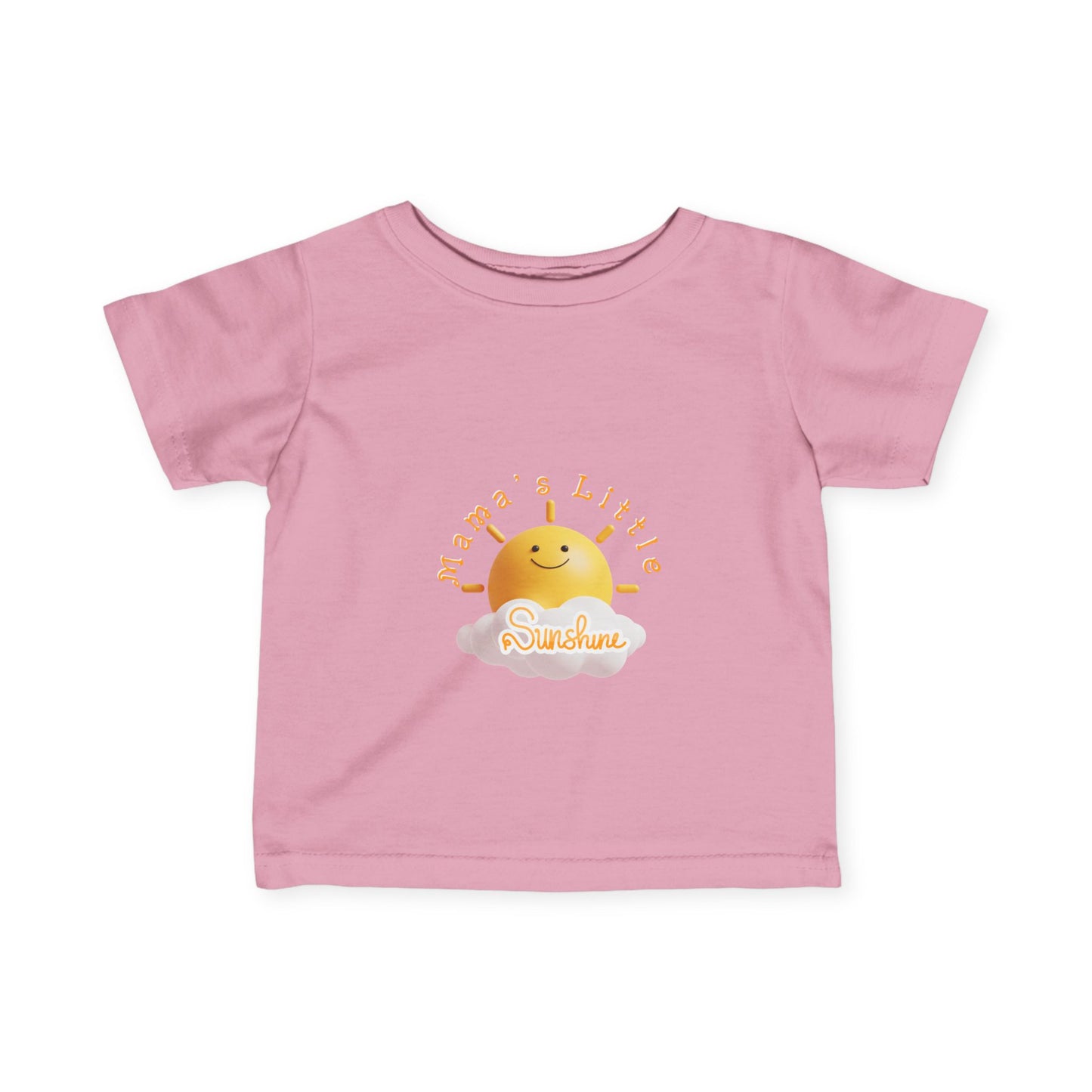 Mama's Little Sunshine Infant Fine Jersey Tee, Perfect Baby Shower Gift for Boy or Girl, 6-24 Mo. Toddler T-Shirt Gifts, T-Shirts for Toddler Boy and Girls